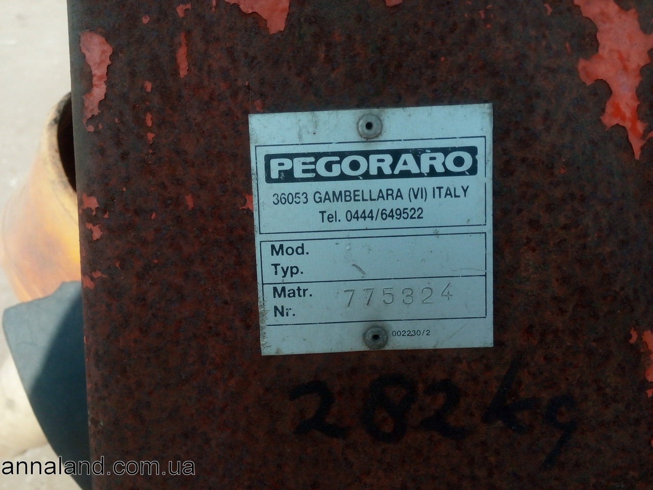  Грунтофреза Pegoraro RA110  - 7 - Annaland.com.ua.jpg Продаж бу сг техніки з Нідерландів
